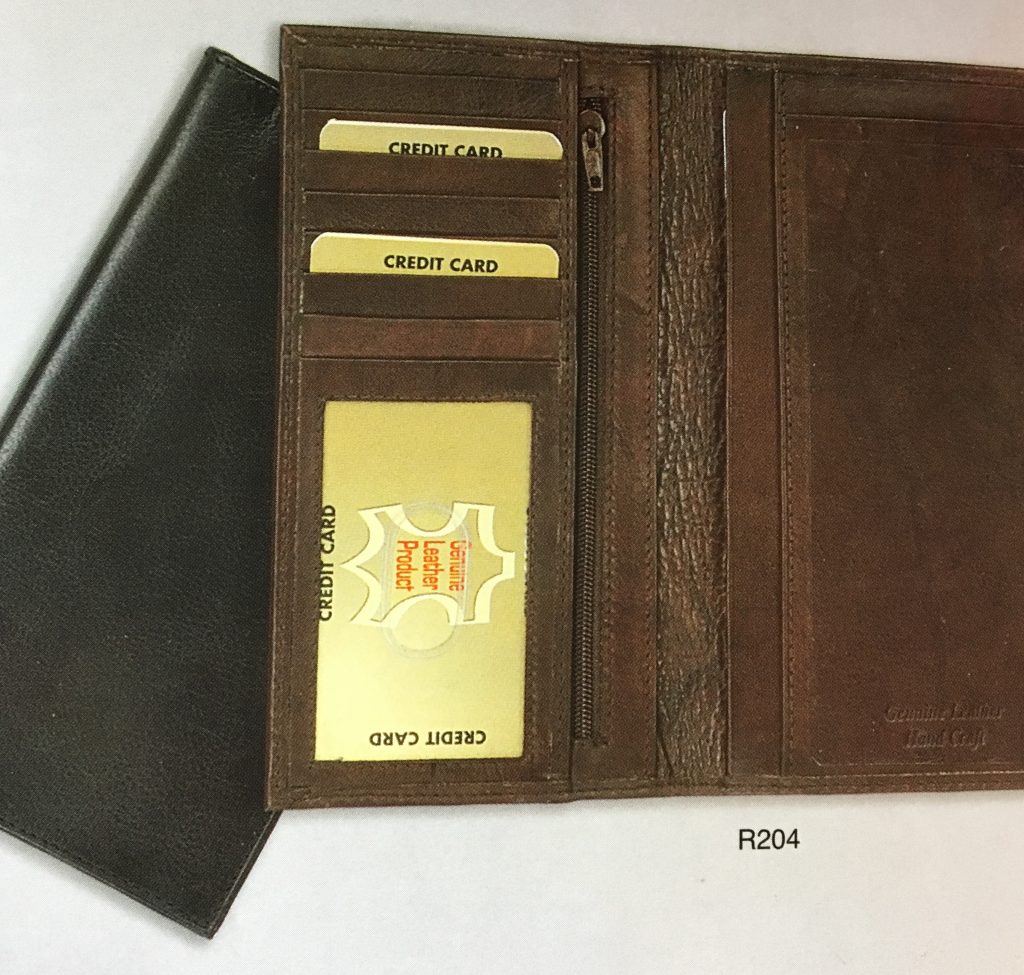 leather checkbook cover made in italy